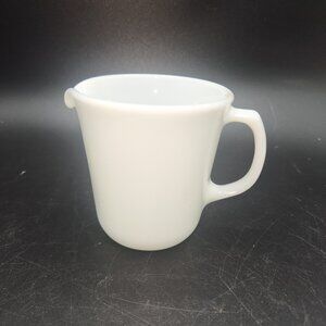 Vintage Pyrex white milk glass creamer